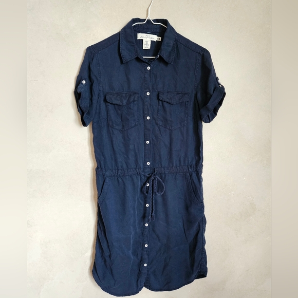 H&M Dresses & Skirts - L.O.G.G. navy dress size 6
